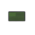 PVC Patches W/Hook Back (Olive Drab/Silver)